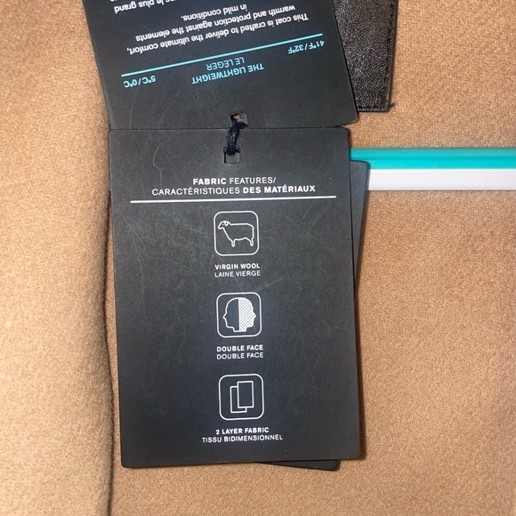 Medium size Tan Mackage trench winter coat - Picture 12 of 12